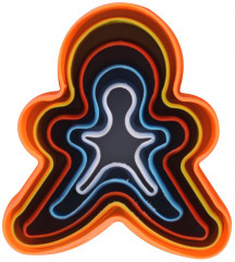 Набор форм для печенья «Пряничный человечек» - Фото 1