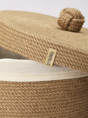 Бельевая корзина классической формы - Фото 1