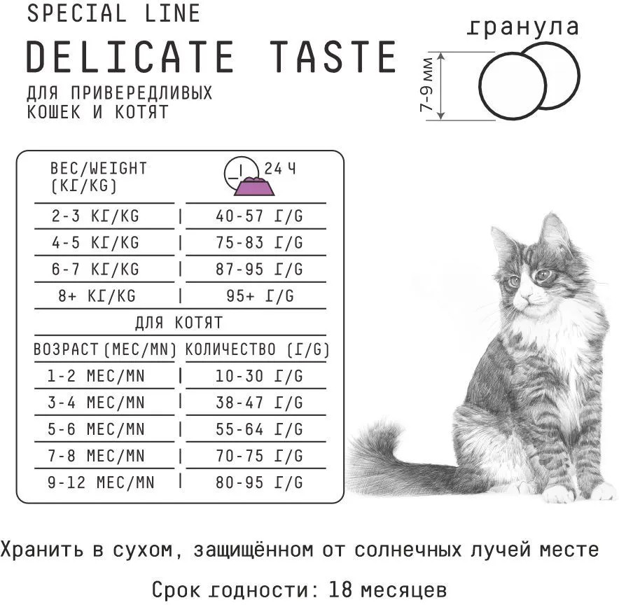 Корм для стерилизованных кошек «Контроль веса» | Special line | AJO | Фото 5