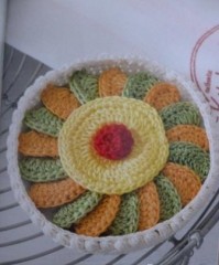 Вязаные торты и пирожные - Фото 6