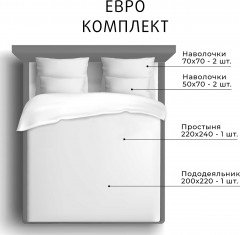 Комплект постельного белья «Эмилия» - Фото 4