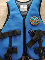 Нашивка на липучке «Kayaking, the river is calling. Каякинг, река зовет» - Фото 3