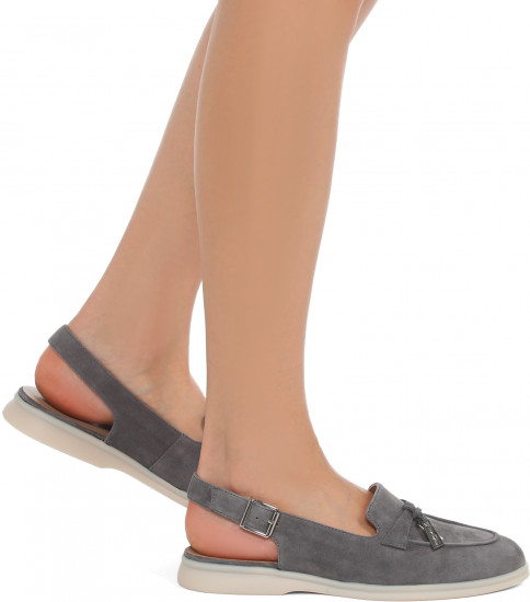 Лоферы-слингбэки женские