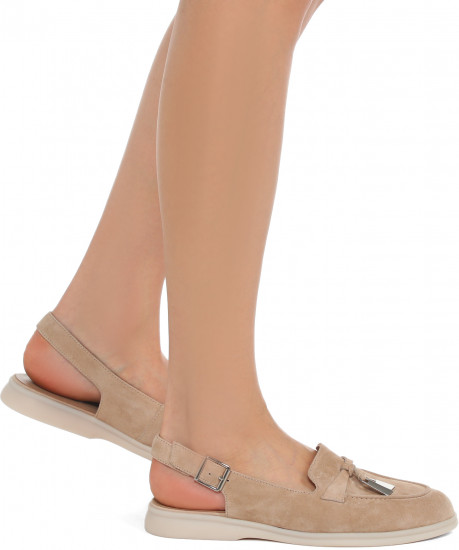 Лоферы-слингбэки женские