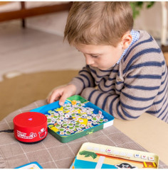 Магнитные игры 3 в 1 «Виселица, Солитер, Танграм» - Фото 4