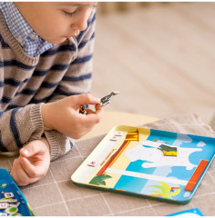 Магнитные игры 3 в 1 «Виселица, Солитер, Танграм» - Фото 6