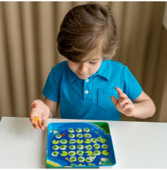 Магнитные игры 3 в 1 «Виселица, Солитер, Танграм» - Фото 8