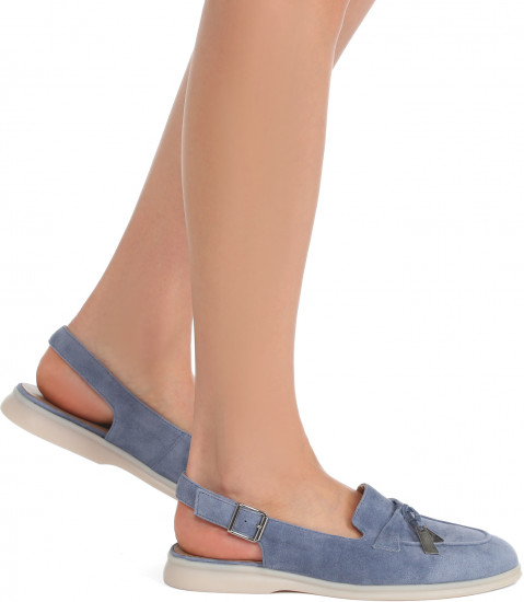 Лоферы-слингбэки женские