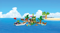 Конструктор Animal Crossing 77048 Лодочная экскурсия по острову Каппина. Kapp'n's island boat tour - Фото 7