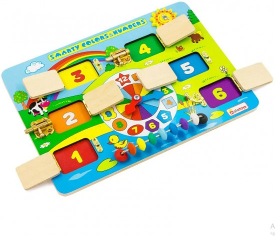 Бизиборд «Smarty Colors & Numbers»