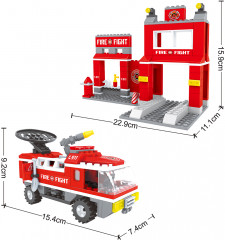 Конструктор «Пожарная часть» - Фото 1