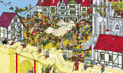 Принцессы и рыцари. Найди и покажи - Фото 1