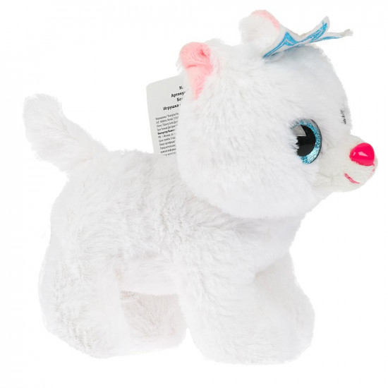 Игрушка мягкая «Кошка с короной в сумочке»