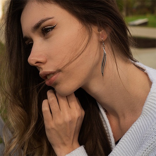Серьги из серебра
