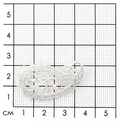 Брошь из серебра