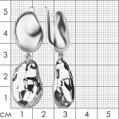 Серьги из серебра