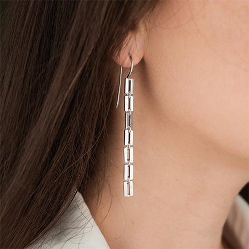 Серьги из серебра