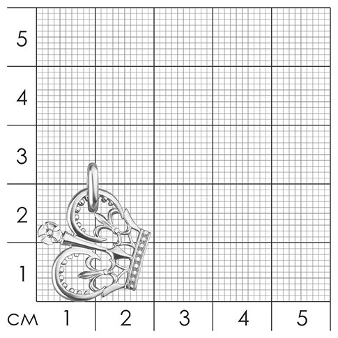 Подвеска из серебра