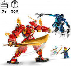 Конструктор Ninjago 71808 Огненный робот Кая - Фото 1