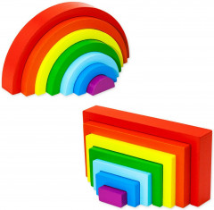 Набор пирамидок «Радуга» - Фото 2