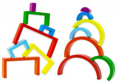Набор пирамидок «Радуга» - Фото 6