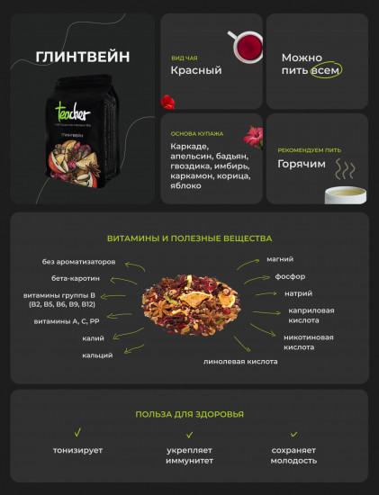 Чай листовой «Глинтвейн»