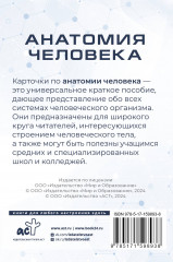 Анатомия человека. 80 карточек. Все системы - Фото 1