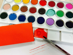 Акварель с кистью - Фото 3