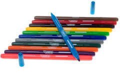 Фломастеры двусторонние (12 шт) - Фото 3