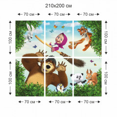 Фотообои «Маша и Медведь» - Фото 2