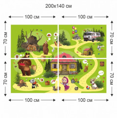 Фотообои «Маша и Медведь» - Фото 2