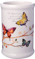 Набор кухонных приборов с подставкой «Бабочки в саду» - Фото 1