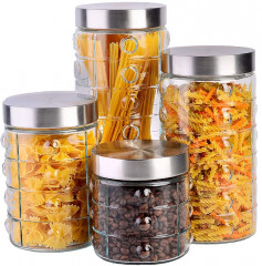 Набор банок с крышками - Фото 1