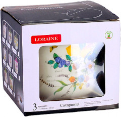 Сахарница с крышкой и ложкой «Лесные ягоды с лимонами» - Фото 2