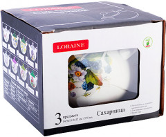 Сахарница с крышкой и ложкой «Лесные ягоды с лимонами» - Фото 3