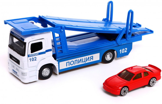Набор машин «Автовоз-полиция»