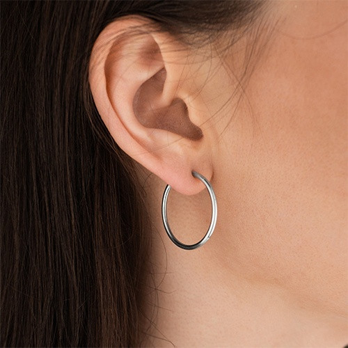 Серьги из серебра