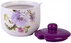 Сахарница с крышкой и ложкой «Очарование» - Фото 1