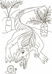 Большая книга раскрасок «Динозавры» - Фото 3