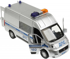 Машина инерционная «Fiat Ducato. Полиция» - Фото 4