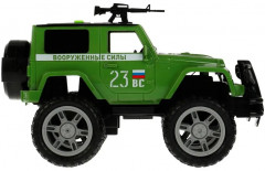 Машина инерционная «Армейский джип 4 × 4» - Фото 1