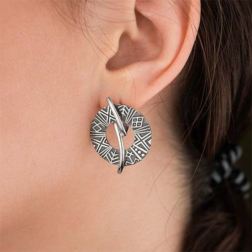 Серьги из серебра