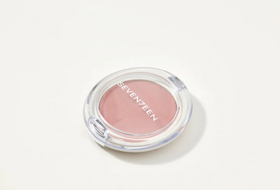 Румяна матовые шелковистые компактные «Natural matte silky blusher», оттенок 1 Пыльный розовый