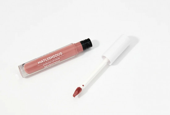 Помада-блеск жидкая для губ «Matlishious super stay lip color», тон 04 Светлый палисандр