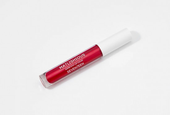 Помада-блеск жидкая для губ «Matlishious super stay lip color», тон 11 Красный с искрой