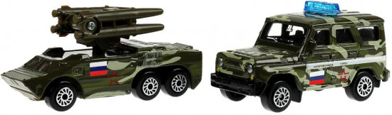 Набор игровой «УАЗ. Автопарковка.Военная база»