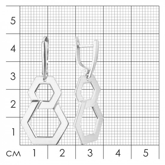 Серьги из серебра