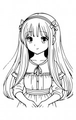 Аниме-персонажи. Рисуй и раскрашивай. Блокнот для творчества - Фото 5