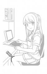 Аниме-персонажи. Рисуй и раскрашивай. Блокнот для творчества - Фото 7