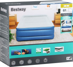 Кровать надувная со встроенным электронасосом «Queen» - Фото 5